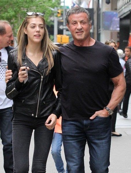 Sylvester Stallone Sistine Stallone Pictures Photos And Images