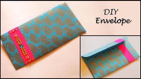 Envelope Making Tutorial Diy Designer T Envelope Paper Art And
