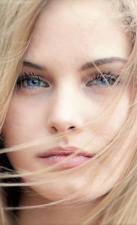 Hübsche Blonde Dame Lovely Eyes Stunning Eyes Beautiful Lips Pretty Eyes Cool Eyes Pretty