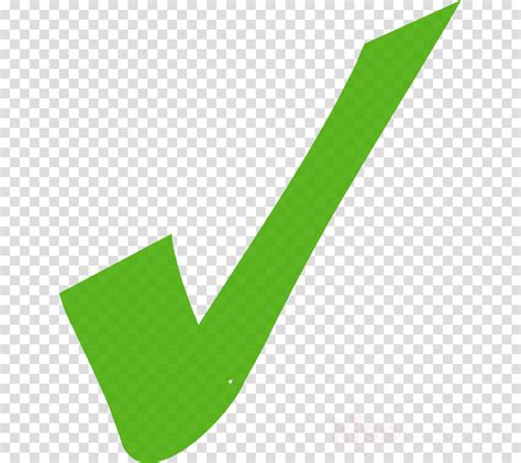 Green Check Mark Icon Transparent Background