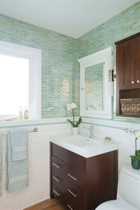 40 Green Bathroom Tile Ideas And Pictures 2022
