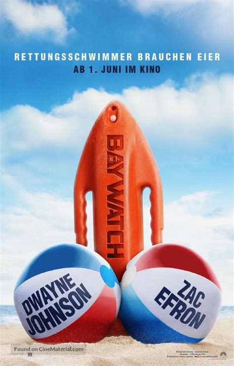 Baywatch 2017 German Movie Poster