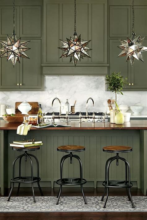 Inside Look At A Kitchen Renovation Green Kitchen Cabinets Olive