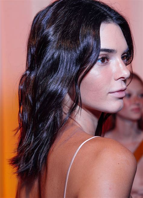 Kendall Jenner Backstage At The Alberta Ferretti Show At Milan