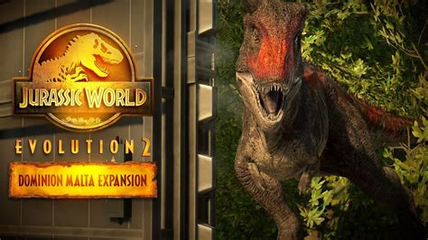 Dominion Malta Dlc All New Dinosaur Skins Jurassic World Evolution 2 Youtube
