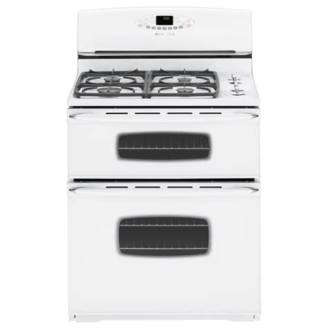 Maytag® 30 Inch Double Oven Freestanding Gas Range Color White At