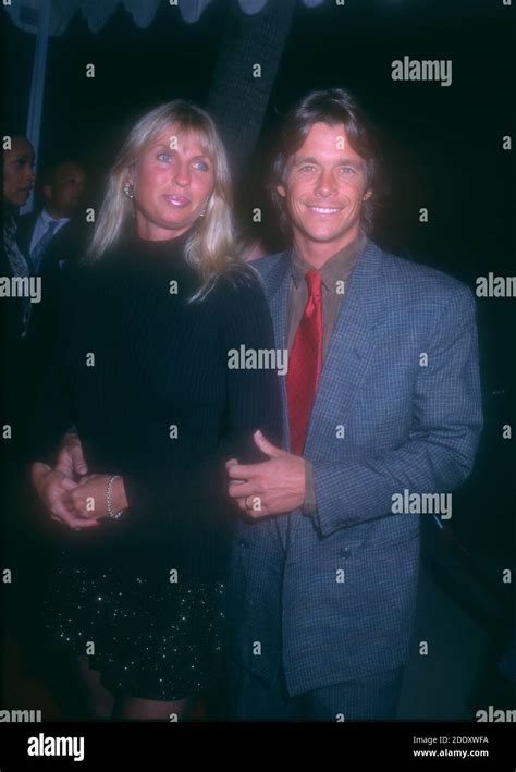 Beverly Hills California Usa 16th April 1996 Actor Christopher Atkins And Wife Lyn Barron