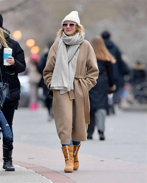 Naomi Watts Winter Fashion New York 24 01 2019 Work Outfit Winter