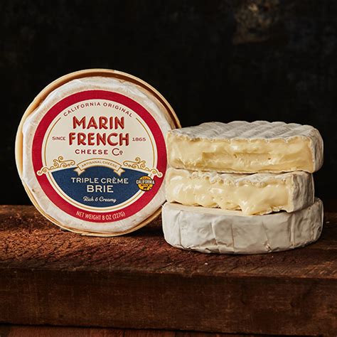 Triple Creme Brie French Cheese Marin French Cheese