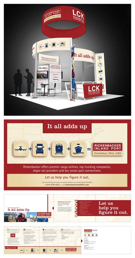Campaign Concept Trade Show Booth Development Ad Design And Brochure