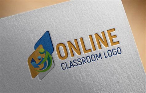 Free Online Class Logo Design Free PSD Template - GraphicsFamily