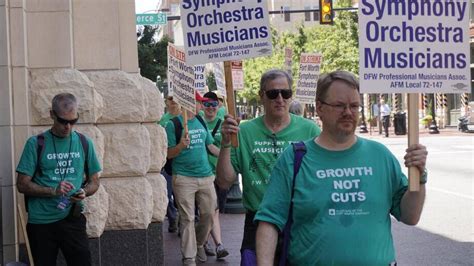Fort Worth Symphony Orchestra Musicians On Strike Weekend Concerts