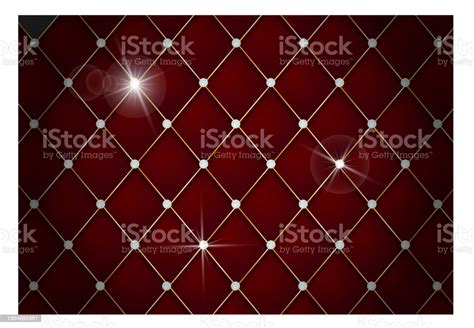 Vip Abstract Quilted Background With Diamonds Stock Illustration