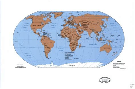 The World Political Globe Map Large Printable Children Choice