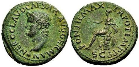 Semis Nero Pontif Max Tr Pot Imp P P S C Roma Roman Empire Numista