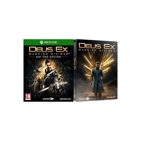 deus ex mankind divided day one steelbook edition xbox one