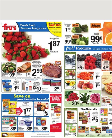 This week fry's food ad best deals, digital coupons and grocery savings. Fry's Food Ad Weekly Ad Jan 6 2016