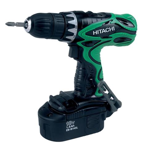 Shop Hitachi 18 Volt 12 In Nickel Cadmium Nicd Cordless Drill 2