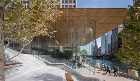 The New Apple Store In Chicago Steps Into The Limelight Azure Magazine