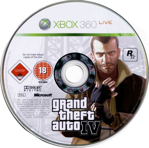Grand Theft Auto Iv 2008 Xbox 360 Box Cover Art Mobygames