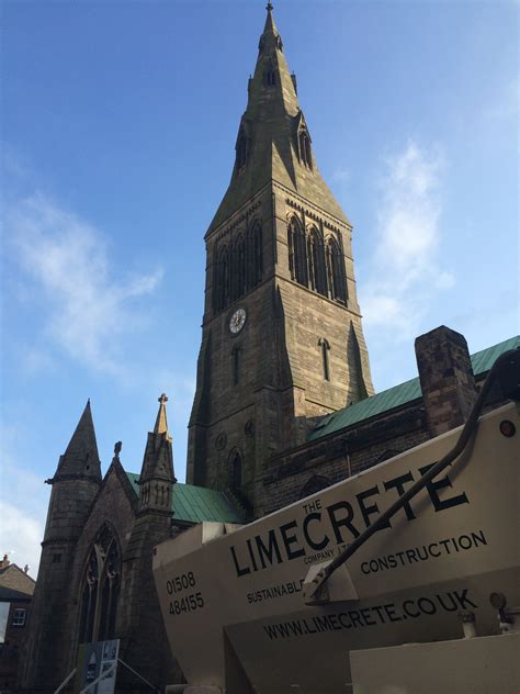 Screeding At Leicester Cathedral The Limecrete Company