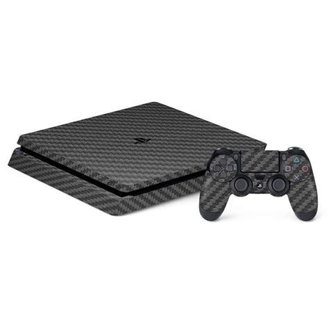 Playstation 4 Slim Carbon Series Skins Slickwraps