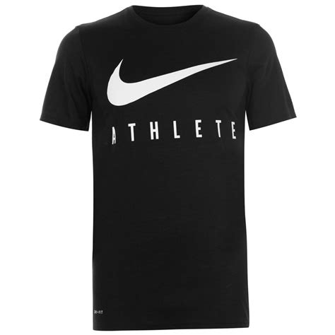 Mens Nike Athlete T Shirt Black, T-Shirts | Nielsen Animal