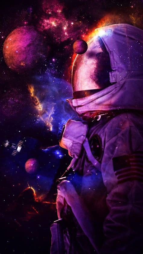 Wallpaper Astronauta Space Art Space Artwork Astronaut Wallpaper
