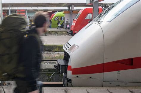 Deutsche Bahn: Bundesweite Warnstreiks zum Wochenstart - Wirtschaft