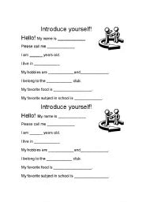 You will learn how to do this using the verb ser (one of the verbs to be). 19 Best Images of Introduce Yourself In Spanish Worksheets - Introducing Yourself Spanish ...