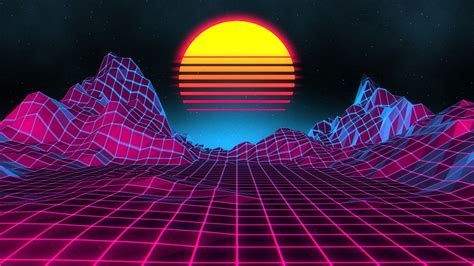 Darth vader wallpaper, star wars, background, the death star. Cool Retro Sunset 1920x1080 Wallpapers - Wallpaper Cave