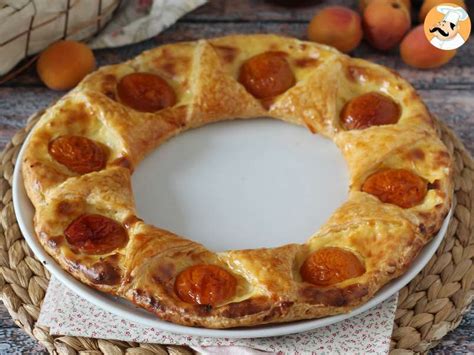 Tarte Oranaise P Te Feuillet E Cr Me P Tissi Re Et Abricots