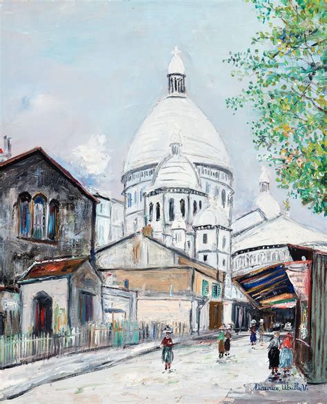 Maurice Utrillo Le Sacré Coeur Montmartre