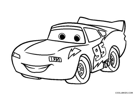 Lightning Mcqueen Coloring Pages Free Online
