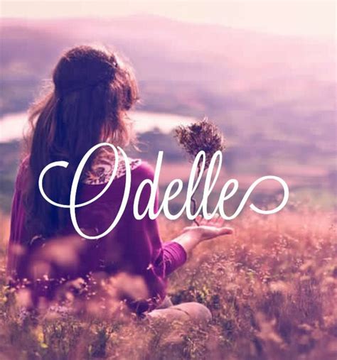 Odelle Beautiful And Unique Baby Girl Name With Images