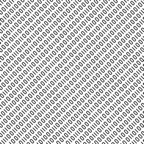 Binary Code Background Seamless Pattern Included Abstract Black And