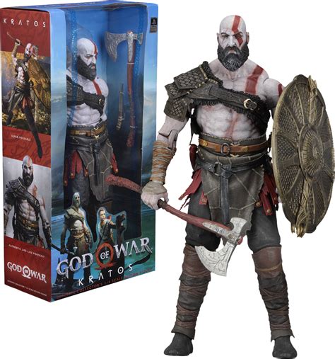 God Of War 2018 Kratos 14 Scale Action Figure Popcultcha God Of