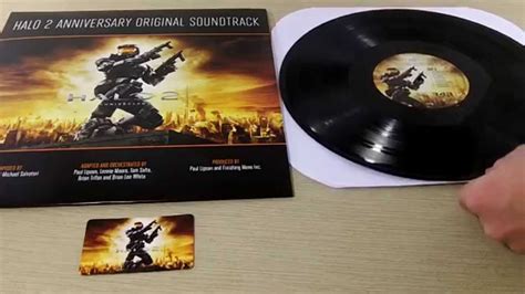 Halo 2 Anniversary Original Soundtrack Vinyl Unboxing Youtube