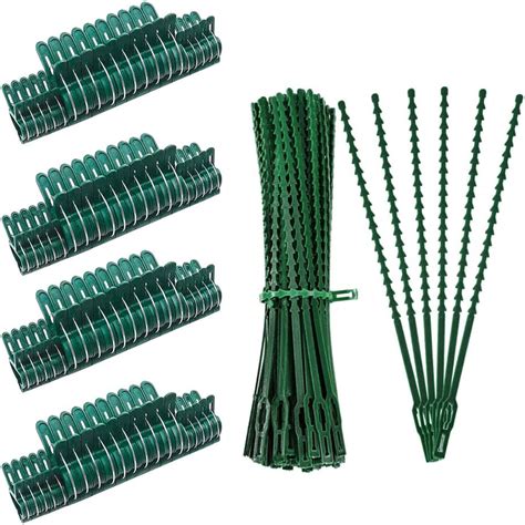 Plant Support Clip Ties 80 Pcs Plant Clip And60 Pc Twist