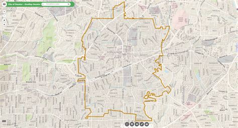 City Of Atlanta Map Boundary