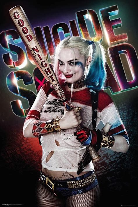 Suicide Squad Harley Quinn Poster Tomos Y Grapas