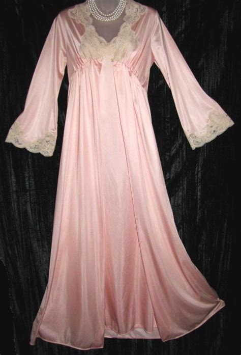 pin on vintage nightgown