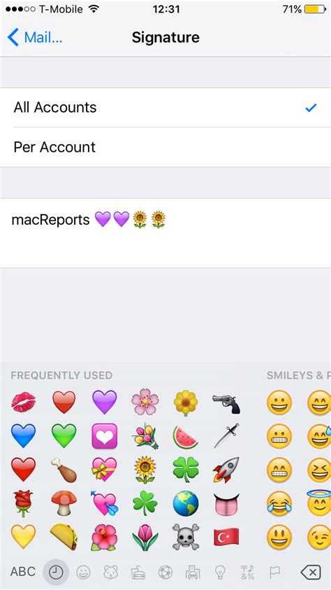 How To Customize Your Email Signature Ipad Or Iphone Macreports