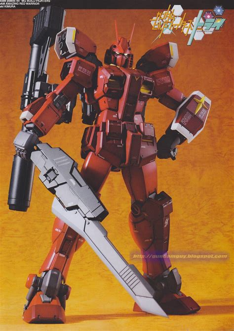 Gundam Guy Mg 1100 Gundam Amazing Red Warrior Customized Build