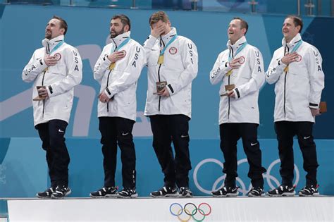 American Men Win Olympic Curling Gold Beat Sweden 10 7 Cbs News