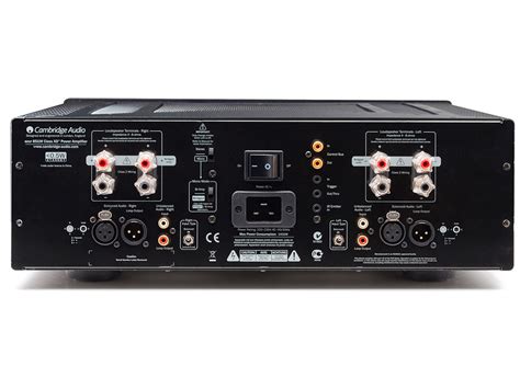 Cambridge Audio 851w Amplificateur De Puissance Symétrique 2 X 200 W 8
