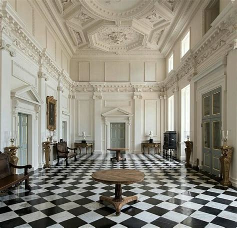 The Romantic Marble Hall At Raynham Hall Norfolk Beautifully Restored