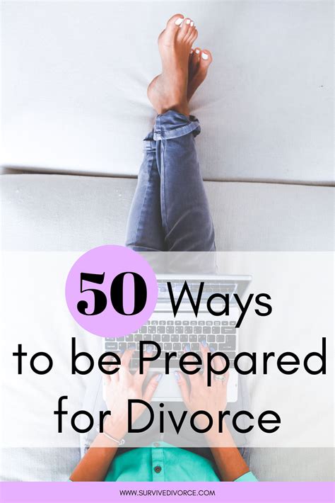 How to prepare for divorce in canada. 50 Ways to Prepare for Divorce | Preparing for divorce ...