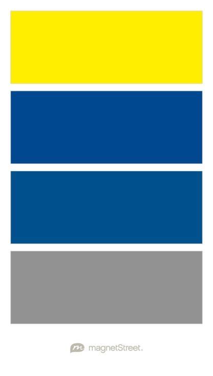 Custom Color Palette 1 Classic Yellow Classic Blue