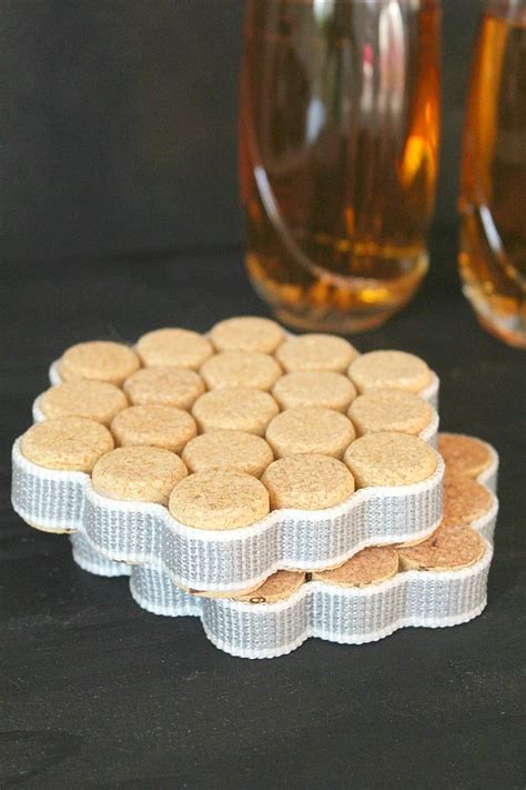 Diy Cork Coasters Tutorial With Recycled Wine Corks